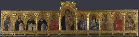 The Virgin and Child with Ten Saints