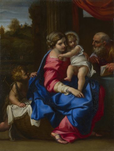 The Holy Family with the Infant Saint John the Baptist
