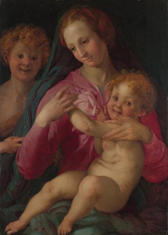 The Madonna and Child with the Infant Baptist