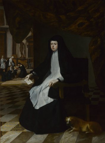 Queen Mariana of Spain in Mourning