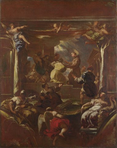 Saint Anthony of Padua restores the Foot of a Man