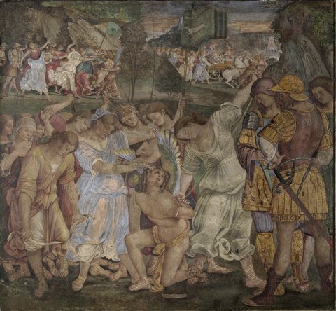 The Triumph of Chastity - Love Disarmed and Bound