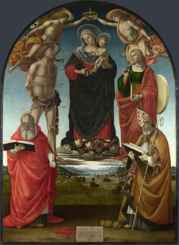The Virgin and Child with Saints