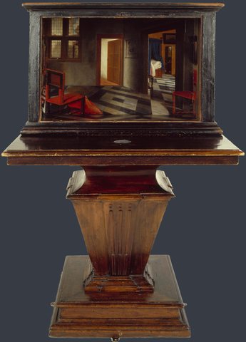 A Peepshow with Views of the Interior of a Dutch House