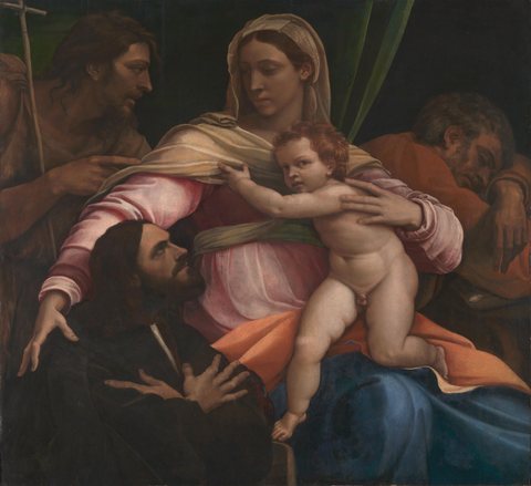 The Madonna and Child with Saints and a Donor
