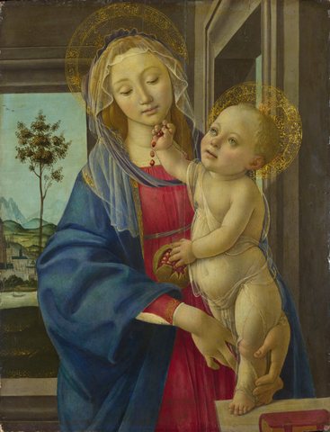 The Virgin and Child with a Pomegranate