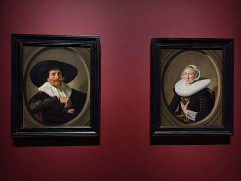 Frans Hals, Portraits of Pieter Dircksz Tjarck and Marie Larp.jpg