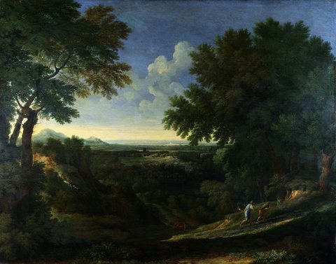 Gaspard Dughet, Landscape with Abraham and Isaac.jpg