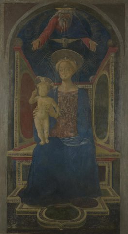 The Virgin and Child Enthroned
