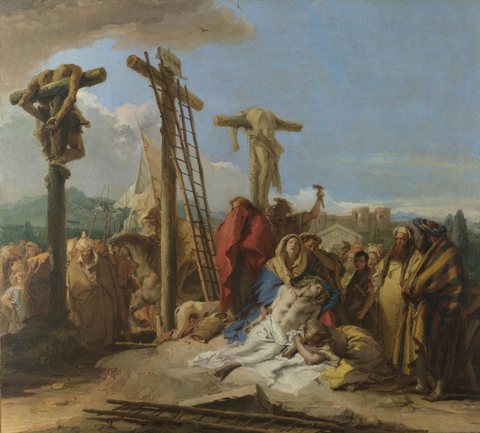 The Lamentation at the Foot of the Cross