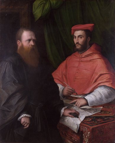 Cardinal Ippolito de' Medici and Monsignor Mario Bracci.jpg
