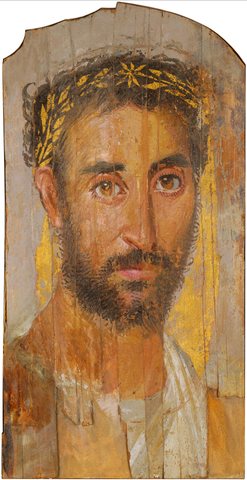A Man with a Wreath