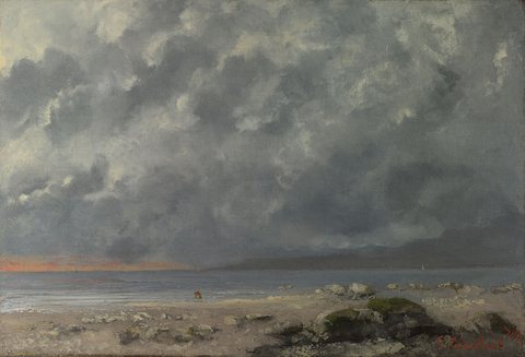 Courbet - Beach Scene, 1874.jpg