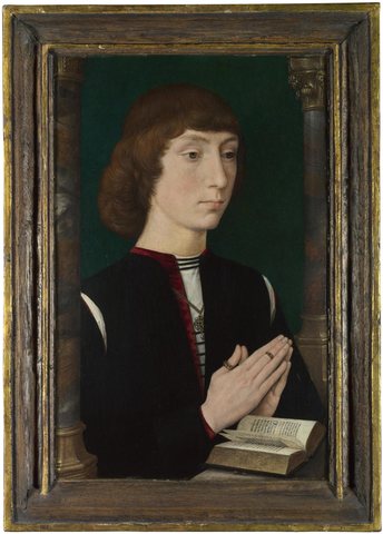 A Young Man at Prayer