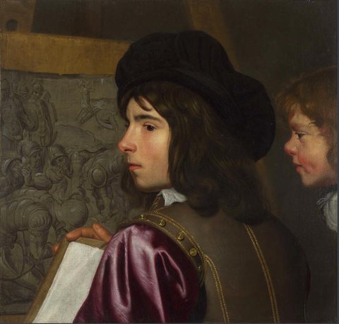Jacob van Oost (I) - Two Boys before an Easel.jpg
