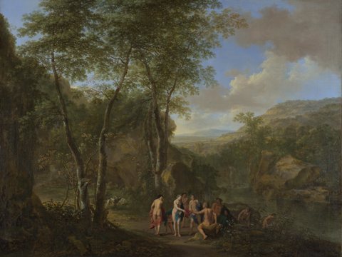 Landscape with the Judgement of Paris by Jan Both and Cornelis van Poelenburch.jpg