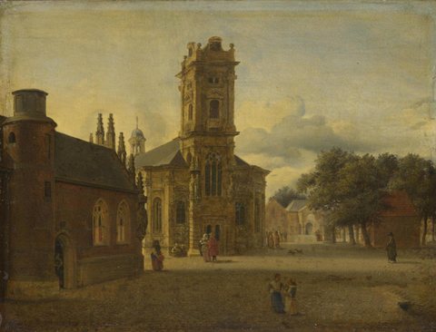 A Square before a Church