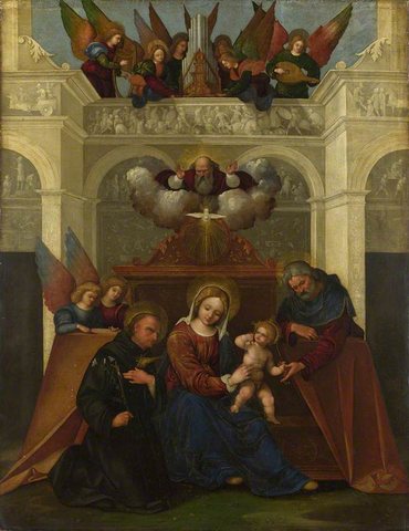 Lodovico Mazzolino (c.1480-c.1530) - The Holy Family with Saint Nicholas of Tolentino - NG169 - National Gallery.jpg