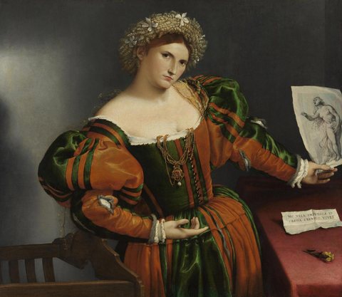 Portrait of a Woman inspired by Lucretia