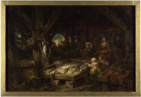 The Fish Market, Dieppe