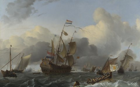 The Eendracht and a Fleet of Dutch Men-of-war.jpg