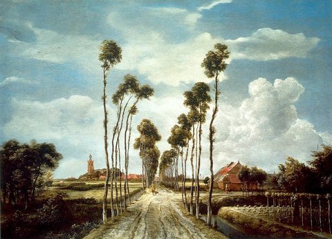 Hobbema Het laantje van Middelharnis.jpg