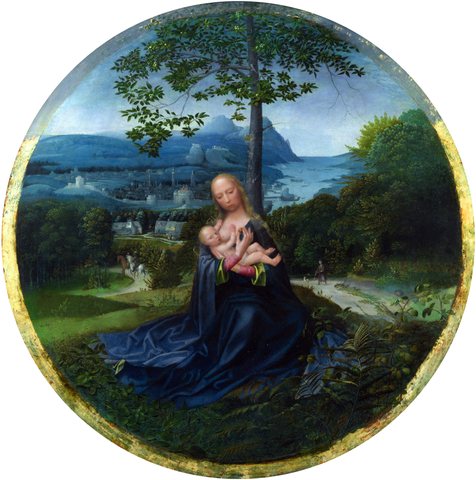 Netherlandish Master - The Virgin and Child in a Landscape (London).jpg
