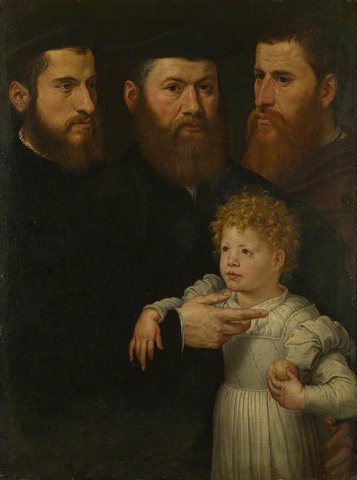 Netherlandish School - Three Men and a Little Girl - NG2597 - National Gallery.jpg