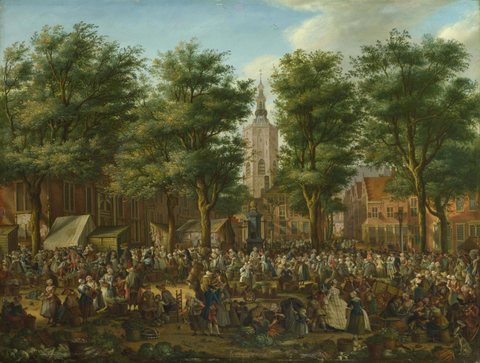 The Grote Markt at The Hague