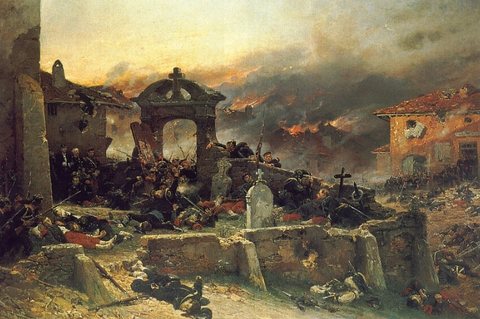 The Cemetery at St Privat