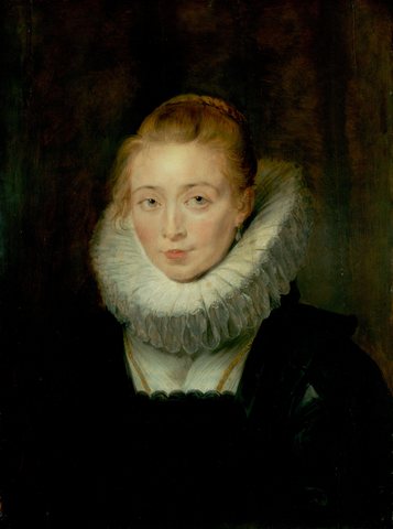 Rubens, Pieter Paul - Portrait of Lady-in-Waiting to the Infanta Isabella