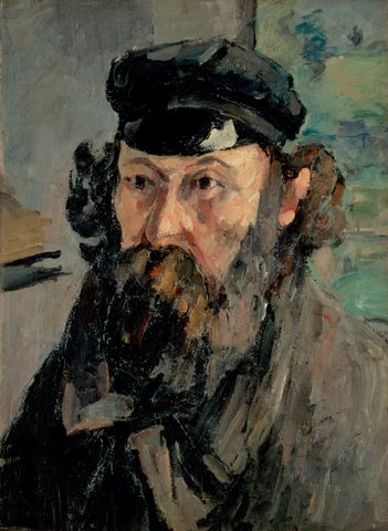 Cézanne, Paul - Self-Portrait in a Casquette
