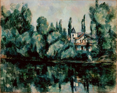 Paul Cézanne - Les rives de la Marne (1888)
