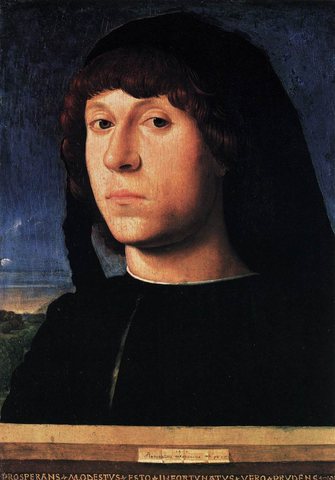 Antonello da Messina - Portrait of a Man - WGA0751