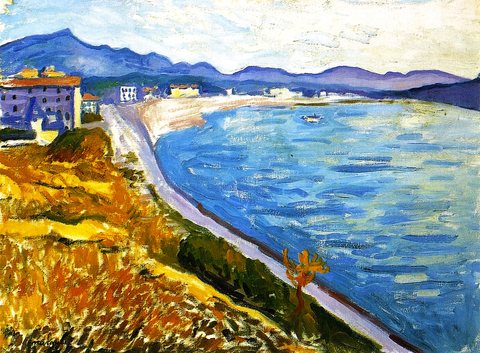 View of Saint-Jean-de-Luz Albert Marquet (1907)