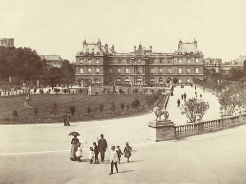Adolphe Giroudon, Paris - Le Luxembourg