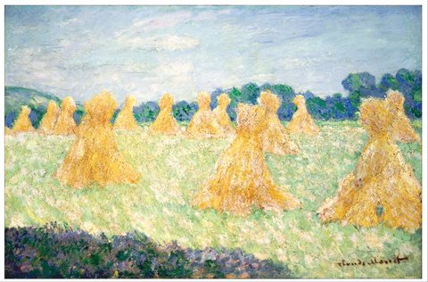 Claude Monet - The Young Ladies of Giverny, Sun Effect - Google Art Project