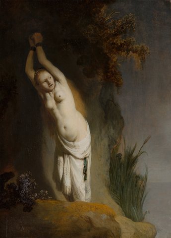 Andromeda Chained to the Rocks