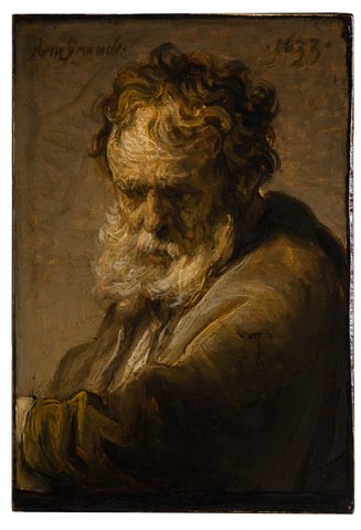 Bust of a Bearded Old Man