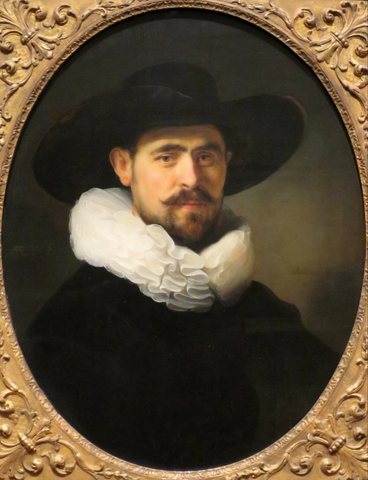 Portrait of a Bearded Man in a Wide-Brimmed Hat, probably Pieter Seijen (1592-1652)