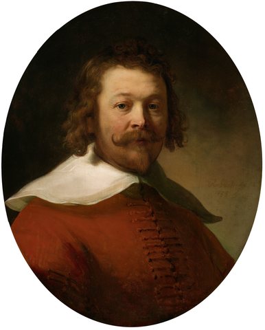 Portrait of a Man Wearing a Red Doublet