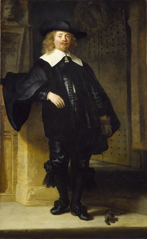 Portrait of a Standing Man, Possibly Andries de Graeff
