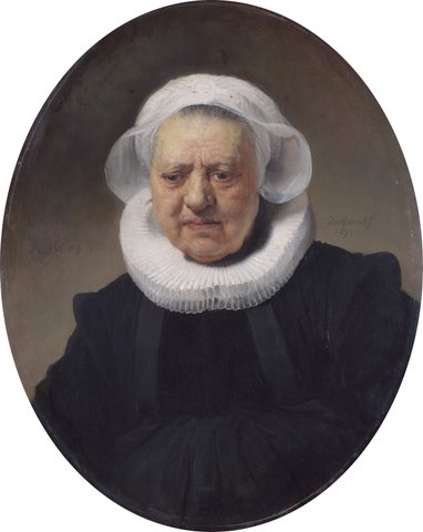 Portrait of an 83-Year-Old Woman (Possibly Aechje Claesdr)