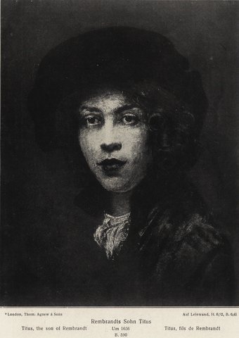 Portrait of Titus (overpaint removed between 1908-1935)