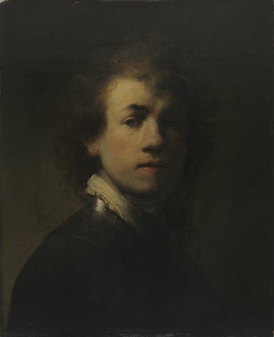 Self-portrait with breastplate