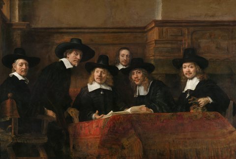 Die Vorsteher der Tuchmacherzunft