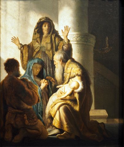 Simeon in the Temple