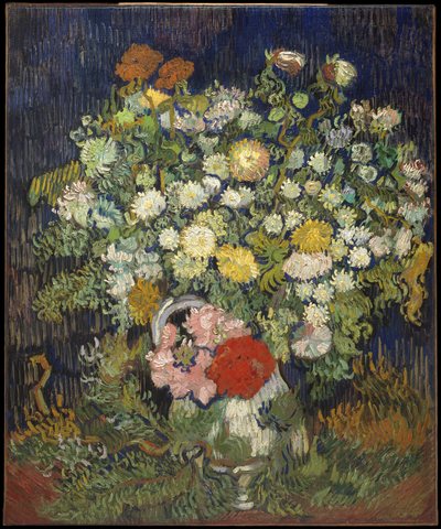 Bouquet of Flowers in a Vase