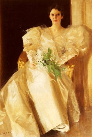 Portrait Of Mrs Eben Richards Zorn AZorn A