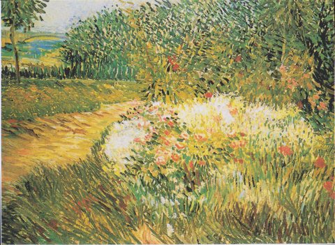 Corner of Voyer d'Argenson Park at Asnieres